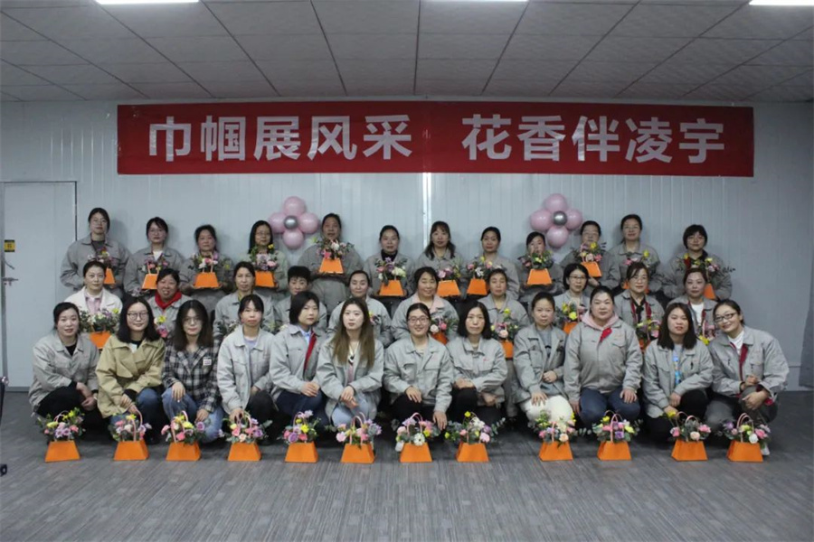 玫瑰亦鏗鏘，凌宇女工有力量！